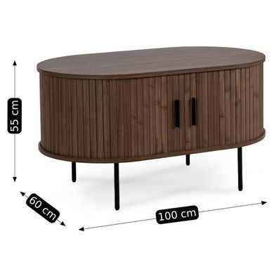 Журнальный стол MEBEL ELITE HEATHER Орех