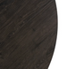 Стіл круглий розкладний MEBEL ELITE CHARLES 120-160х120 см Чорний