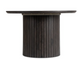 Стіл круглий розкладний MEBEL ELITE CHARLES 120-160х120 см Чорний