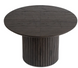 Стіл круглий розкладний MEBEL ELITE CHARLES 120-160х120 см Чорний