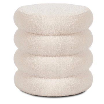 Пуф MEBEL ELITE ROSSA Кремовый