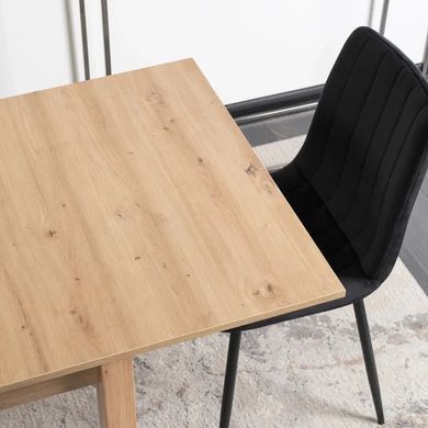 Стол раскладной MEBEL ELITE MAX 80-160х80 см дуб ривера