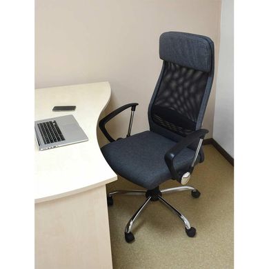 Крісло комп'ютерне Q-345 Сірий SIGNAL