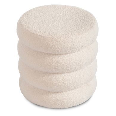 Пуф MEBEL ELITE ROSSA Кремовый
