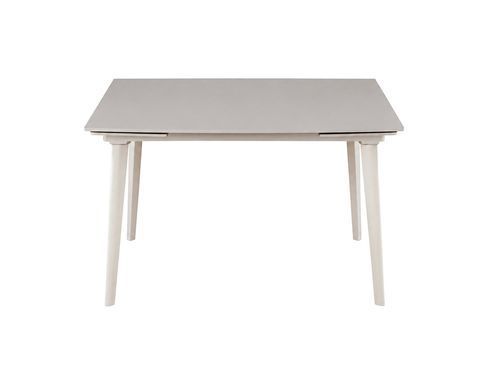 Стол LORIAN CERAMIC 120(180)*80 белый/кашемир