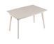 Стол LORIAN CERAMIC 120(180)*80 белый/кашемир