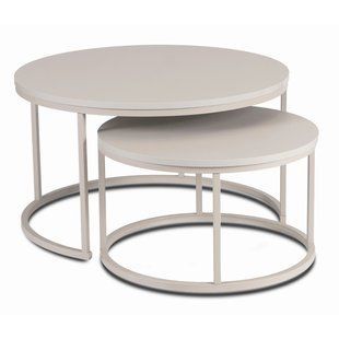 Набор столиков MEBEL ELITE Nelly Max 80 см*60 см Кашемир