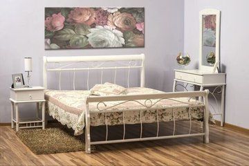 Кровать Venecja Белый 120х200 см SIGNAL