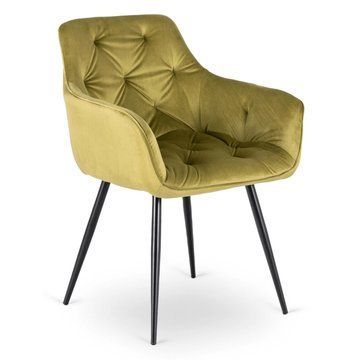 Обеденный стул MEBEL ELITE MODESTO Welur Фисташковый