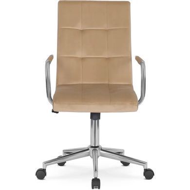 Кресло офисное поворотное MEBEL ELITE BOSTON Velvet Бежевый
