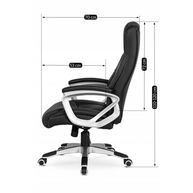 Офісне крісло MEBEL ELITE BRAVO Чорний