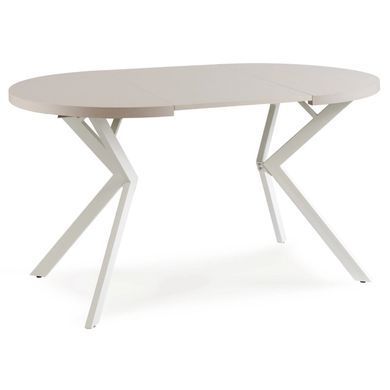 Розкладний обідній стіл MEBEL ELITE DORIAN 80(160)*80 Кашемір