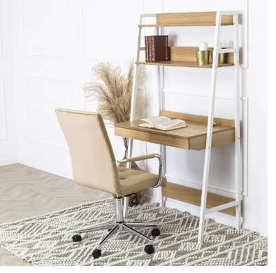 Кресло офисное поворотное MEBEL ELITE BOSTON Velvet Бежевый