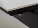 Стіл Logan Ceramic 160(200)x90 см Білий Мат / Чорний Мат SIGNAL