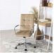 Кресло офисное поворотное MEBEL ELITE BOSTON Velvet Бежевый