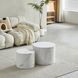 Комплект журнальных столов MEBEL ELITE LEILA 2 шт 53*53 см Белый