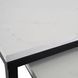 Комплект журнальных столов MEBEL ELITE ORI Marmur 50*50 см Белый