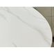 Стіл SANREMO CERAMIC 140(180)*80 білий ефект мармуру/білий глянець