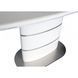 Стіл SANREMO CERAMIC 140(180)*80 білий ефект мармуру/білий глянець