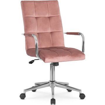 Кресло офисное поворотное MEBEL ELITE BOSTON Velvet Розовый