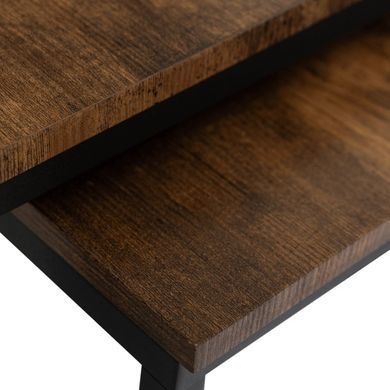 Комплект журнальних столів MEBEL ELITE RIS 50*50 см Дуб рустик