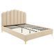 Кровать MEBEL ELITE GEMINI Welur 160x200 см Бежевый