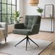 Обеденный стул поворотный MEBEL ELITE AKITA Velvet Зеленый