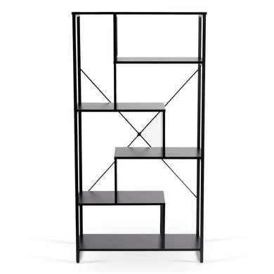 Стелаж MEBEL ELITE AKRIS чорний