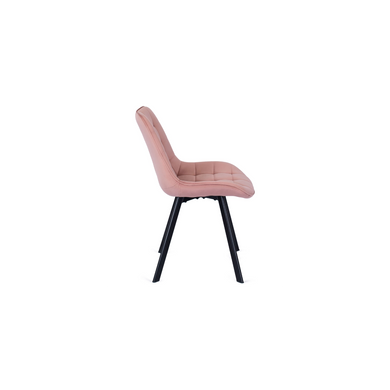 Стул бархатный MEBEL ELITE RICK велюр Розовый