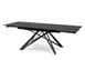 Стіл розкладний MEBEL ELITE MAXIME 160-240х91 см Чорний мармур