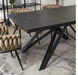 Стіл розкладний MEBEL ELITE MAXIME 160-240х91 см Чорний мармур