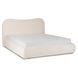 Кровать MEBEL ELITE HAGA Boucle 160x200 см Кремовая