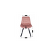 Стул бархатный MEBEL ELITE RICK велюр Розовый