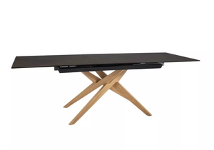 Стіл LORETO CERAMIC 160(240)X90 см Коричневий Матовий SIGNAL