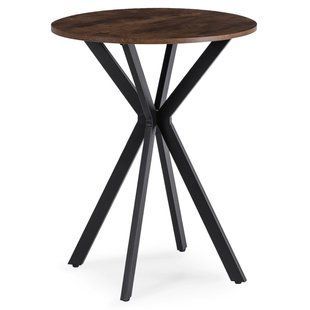Обідній стіл MEBEL ELITE LAUREN 60 см Дуб рустик