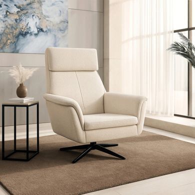 Кресло мягкое поворотное MEBEL ELITE TERRY Бежевый