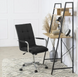 Кресло офисное поворотное MEBEL ELITE BOSTON Velvet Черный