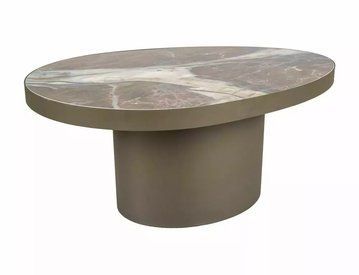 Журнальный столик Signal GUSTO B PATAGONIA коричневый/медный 98X73