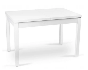 Стіл розкладний MEBEL ELITE SKUBI 120-160х75 см білий