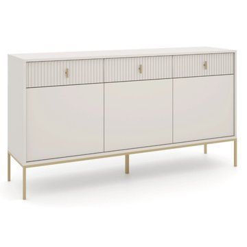 Комод Mebel Elit MARCOS 154 см Кашемир/Золотой