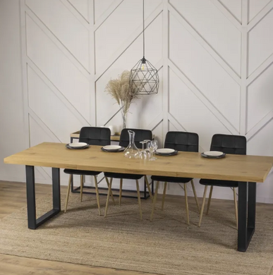 Стілець оксамитовий MEBEL ELITE FREDY Velvet Чорний