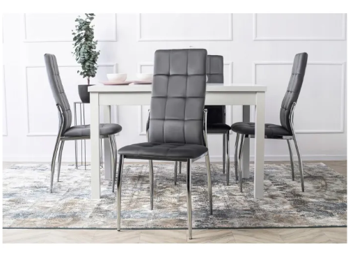 Стол раскладной MEBEL ELITE SKUBI 120-160х75 см белый