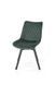Стул поворотный K-520 Velvet Темно-зеленый HALMAR