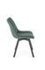 Стул поворотный K-520 Velvet Темно-зеленый HALMAR