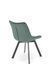 Стул поворотный K-520 Velvet Темно-зеленый HALMAR