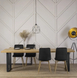 Стілець оксамитовий MEBEL ELITE FREDY Velvet Чорний