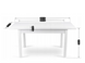 Стол раскладной MEBEL ELITE SKUBI 120-160х75 см белый