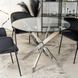 Стіл MEBEL ELITE SALLO 110 см Хром