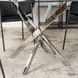 Стіл MEBEL ELITE SALLO 110 см Хром