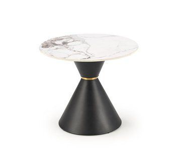 Журнальний столик GORETTI S 60x60 см Білий HALMAR